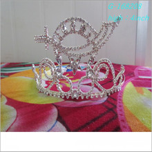 Wholesale Fashion custom pageant tiara king crown holiday